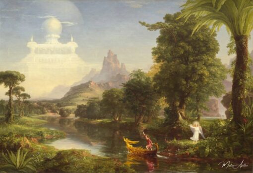 Os estágios da vida: a juventude – Thomas Cole Thomas Cole Master Apollon