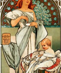 Alimentos para Bebês da Nestlé – Mucha Alphonse Mucha Master Apollon