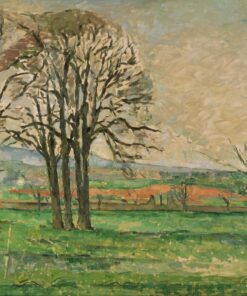 As árvores nuas no Jas de Bouffan – Paul Cézanne Paul Cézanne Master Apollon