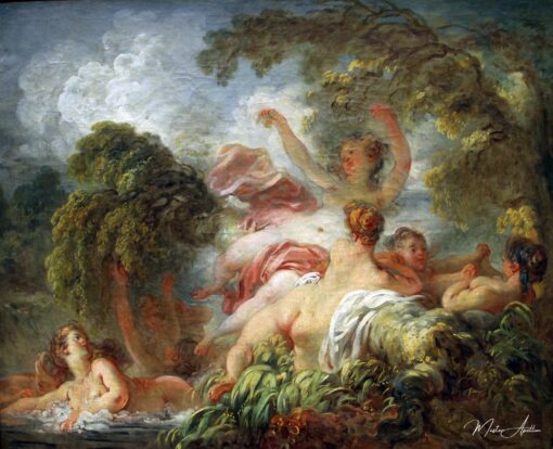As banhistas – Jean-Honoré Fragonard Jean-Honoré Fragonard Master Apollon