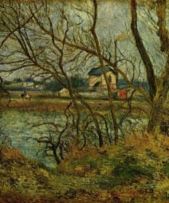 As Margens do Oise perto de Pontoise – Camille Pissarro Camille Pissarro Master Apollon