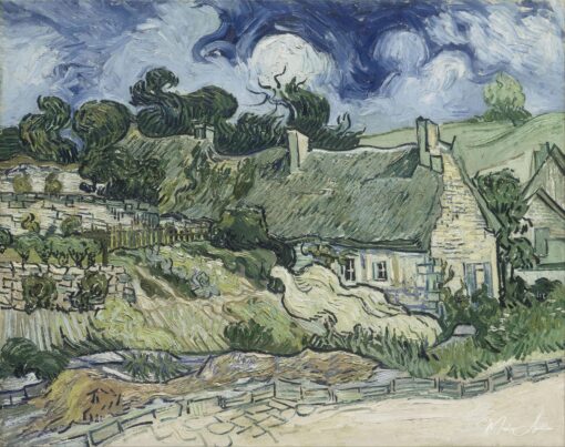 As Chaumes de Cordeville em Auvers-sur-Oise – Van Gogh Vincent Van Gogh Master Apollon 2