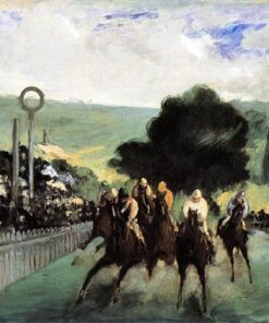 As Corridas em Longchamp – Edouard Manet Édouard Manet Master Apollon