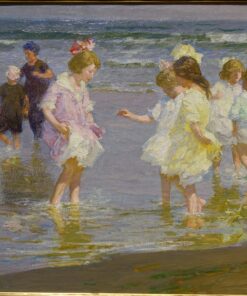 Crianças Brincando na Água – Edward Henry Potthast Edward Henry Potthast Master Apollon