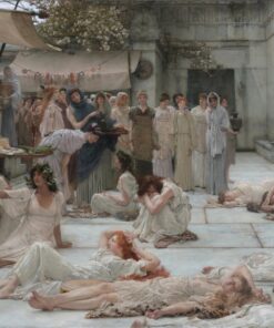As mulheres de Amfissa – Lawrence Alma-Tadema Lawrence Alma-Tadema Master Apollon