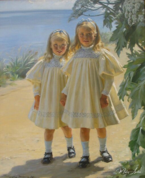 As meninas de Benzon – Peder Severin Kroyer Peder Severin Krøyer Master Apollon 2