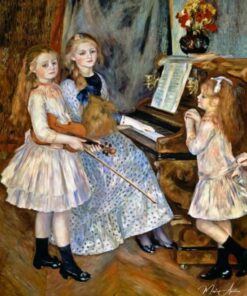 As Meninas de Catulle Mendes – Pierre-Auguste Renoir Pierre-Auguste Renoir Master Apollon