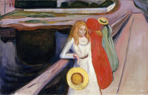 As Meninas na Ponte – Edvard Munch Edvard Munch Master Apollon