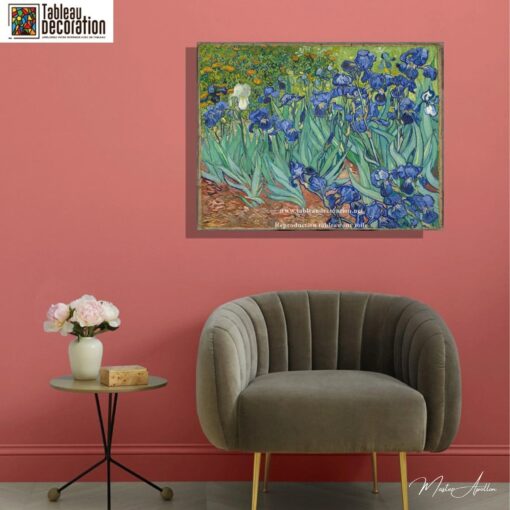 Os Íris – Van Gogh Reprodução de arte popular Master Apollon 7