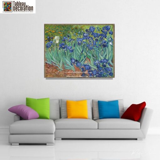 Os Íris – Van Gogh Reprodução de arte popular Master Apollon 4