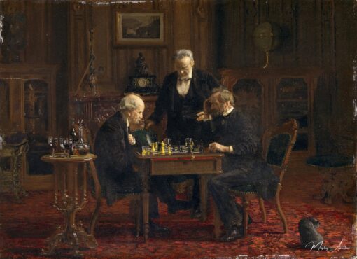 Os jogadores de xadrez – Thomas Eakins Thomas Eakins Master Apollon