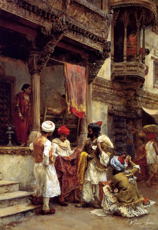 Os comerciantes de seda – Edwin Lord Weeks Edwin Lord Weeks Master Apollon