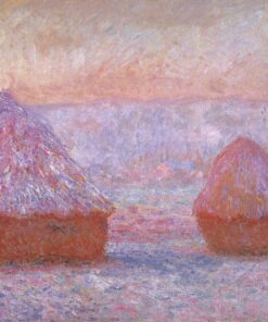 As Moinhos, Giverny, efeito da manhã – Claude Monet As pedras de moinho de Claude Monet Master Apollon
