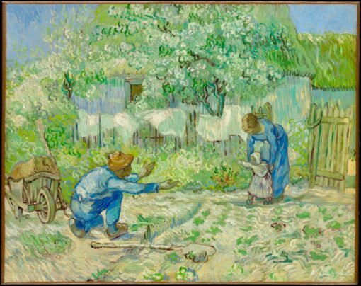 Os primeiros passos (depois de Millet) – Van Gogh Vincent Van Gogh Master Apollon