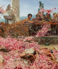 As rosas de Héliogábalo – Lawrence Alma-Tadema Lawrence Alma-Tadema Master Apollon