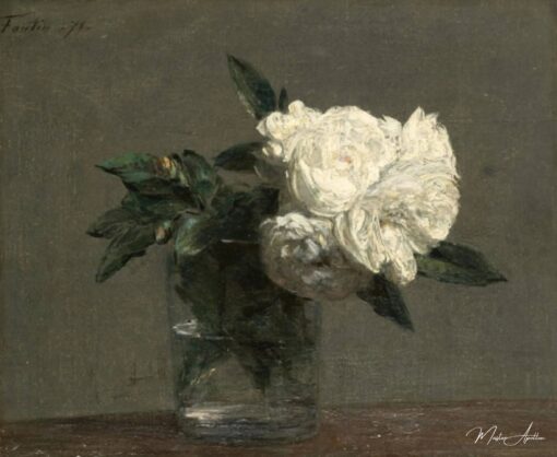 As rosas – Henri Fantin-Latour Henri Fantin-Latour Master Apollon