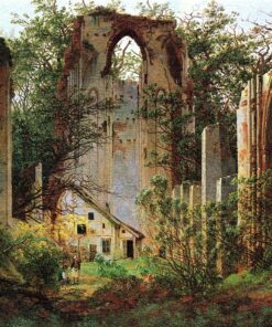 As Ruínas de Eldena – Caspar David Friedrich Caspar David Friedrich Master Apollon