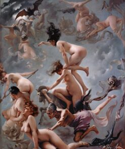 As bruxas indo para o seu sabá – Luis Ricardo Falero Luis Ricardo Falero Master Apollon