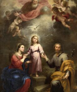 As trindades celeste e terrestre – Bartolomé Esteban Murillo Bartolomé Esteban Murillo Master Apollon