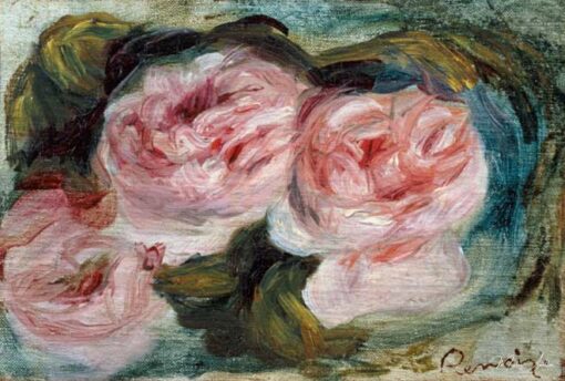 As Três Rosas – Pierre-Auguste Renoir Pierre-Auguste Renoir Master Apollon 2