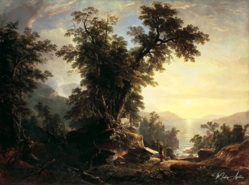 As Vésperas do Indiano, 1847 – Asher Brown Durand Asher Brown Durand Master Apollon 2