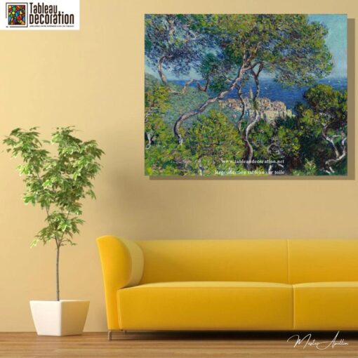 As Vilas em Bordighera – Quadro conhecido de Monet Claude Monet Master Apollon 3
