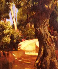 A escada sob as árvores – Rudolf Ernst Rudolf Ernst Master Apollon 2