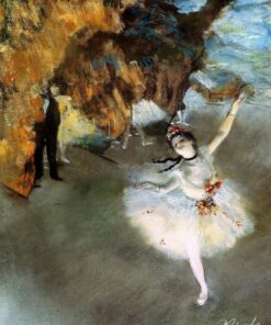 A estrela, ou a dançarina no palco – Edgar Degas Edgar Degas Master Apollon