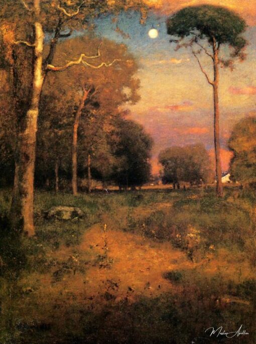 Nascer da Lua Cedo, Flórida – George Inness George Inness Master Apollon 2