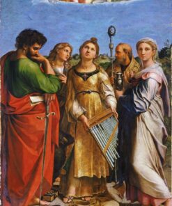 A Êxtase de Santa Cecília – Raphaël (pintor) Rafael Sanzio Master Apollon