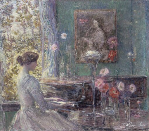 A Improvisação – Childe Hassam Childe Hassam Master Apollon