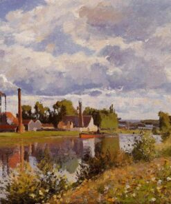 A Oise perto de Pontoise – Camille Pissarro Camille Pissarro Master Apollon