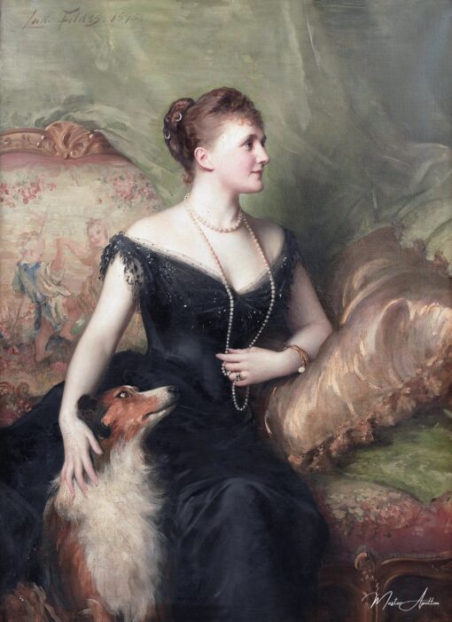 Madame Arthur James – Luke Fildes Luke Fildes Master Apollon