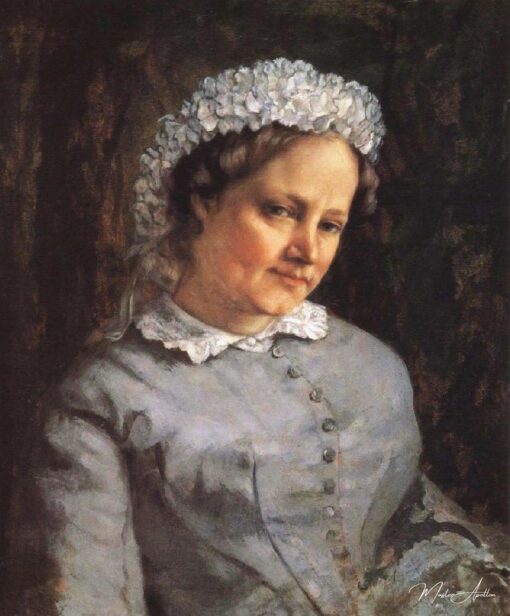 Madame Proudhon, esposa do filósofo Pie – Gustave Courbet Gustave Courbet Master Apollon