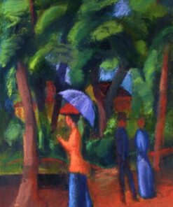 Caminhe no parque – August Macke August Macke Master Apollon