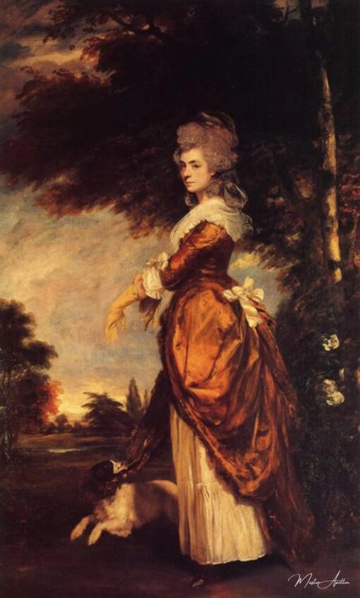 Maria Amélia, 1ª Marquesa de Salisbury – Joshua Reynolds Joshua Reynolds Master Apollon 2