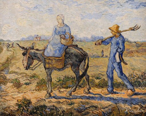 Matin, saída para o trabalho – Van Gogh Vincent Van Gogh Master Apollon
