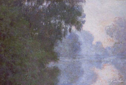 Matinê sobre o Sena, efeito de névoa – Claude Monet Claude Monet Master Apollon