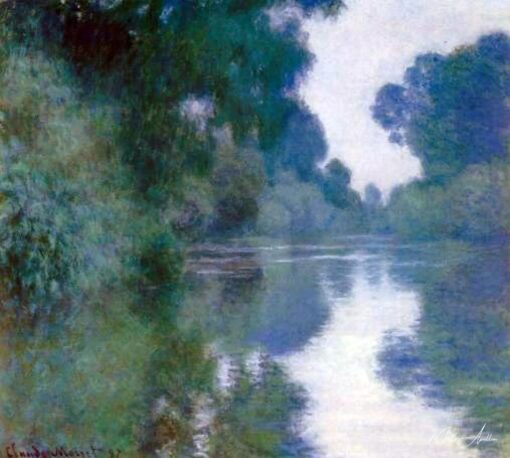 Matinê sobre o Sena, perto de Giverny – Claude Monet Claude Monet Master Apollon