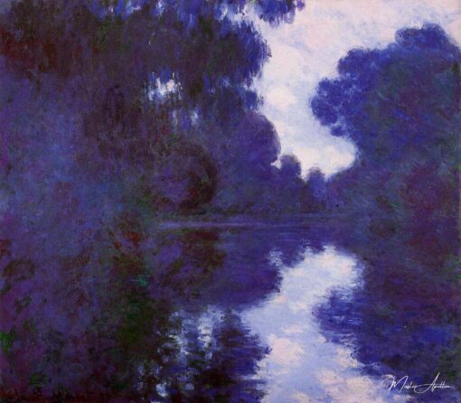 Matinê sobre o Sena, tempo limpo – Claude Monet Claude Monet Master Apollon