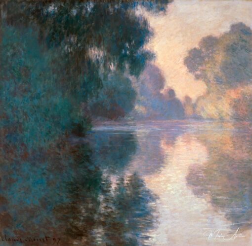 Matinê sobre o Sena (W1485) – Claude Monet Claude Monet Master Apollon