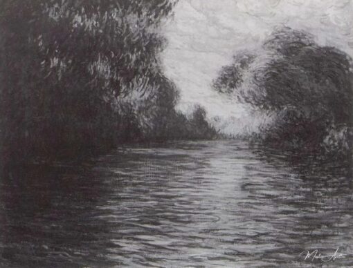 Matinê sobre o Sena (W1488) – Claude Monet Claude Monet Master Apollon