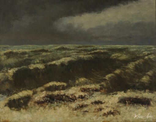 Mar Borrascoso – Gustave Courbet Gustave Courbet Master Apollon