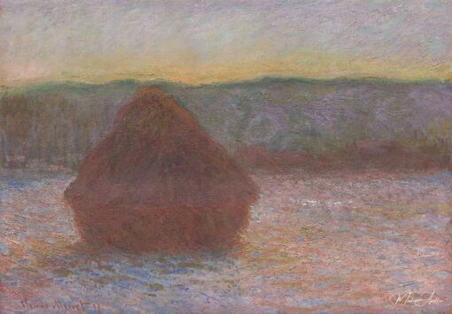Moeda, degelo, crepúsculo – Claude Monet Claude Monet Master Apollon