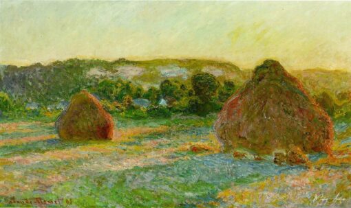 Meules (fim do verão) – Claude Monet As pedras de moinho de Claude Monet Master Apollon 2