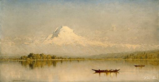 Mont Rainier, baía de Tacoma – Sanford Robinson Gifford Sanford Robinson Gifford Master Apollon