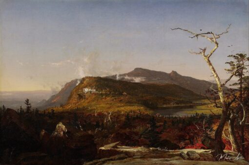 Montanha de Catskill Casa – Jasper Francis Cropsey Jasper Francis Cropsey Master Apollon