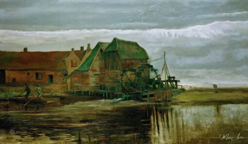 Moinho de água de Gennep – Van Gogh Vincent Van Gogh Master Apollon