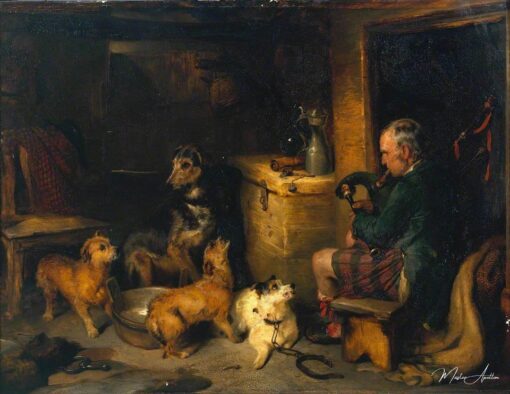 Música das Terras Altas – Edwin Landseer Edwin Landseer Master Apollon