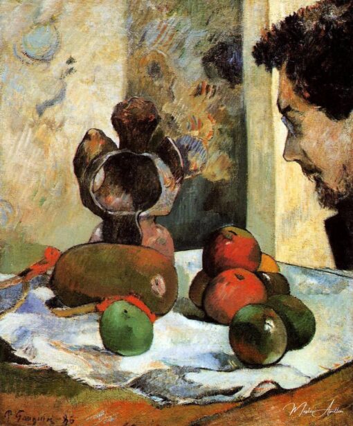 Natureza morta com o perfil de Charles Laval – Paul Gauguin Paul Gauguin Master Apollon